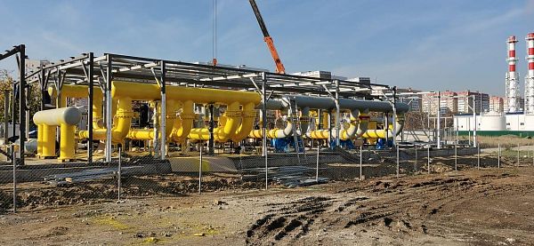 Строительство межпоселкового газопровода 